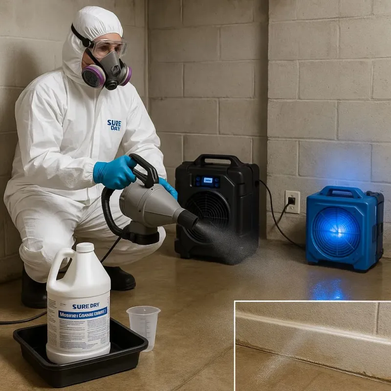 Sanitization and Odor Removal process in Oshkosh, WI